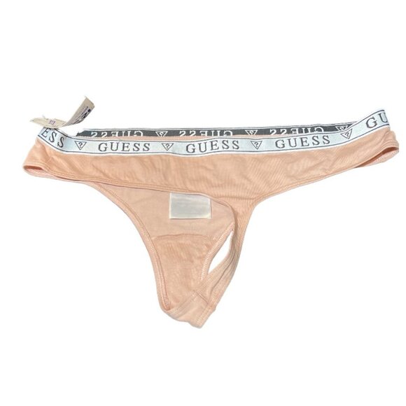 NWT Guess Pink Banded Thong Large - Picture 2 of 2
